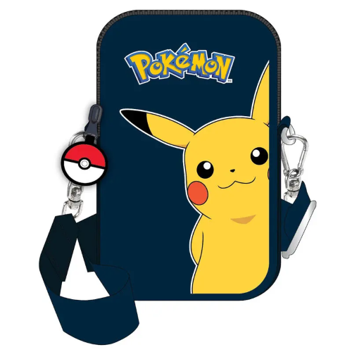 POKEMON PIKACHU DELUXE MOBILE PHONE SHOULDER BAG POKEMON PIKACHU DELUXE MOBILE PHONE SHOULDER BAG